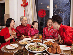 2021晒年夜饭的祝福句子 一家人吃年夜饭的心情说说