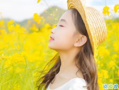 好美的油菜花说说带图片 油菜花唯美说说配图9
