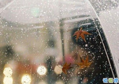 下雨天浪漫文案 雨天浪漫唯美说说带图片9