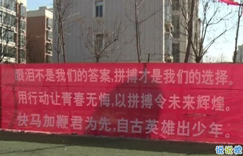 中考百天冲刺的励志语录 2021冲刺中考的励志说说1