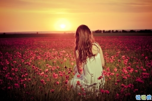 文艺唯美简短说说大全带图片 适合女孩子发的唯美说说配图14