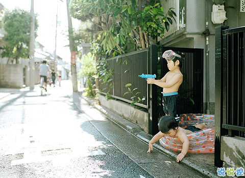 甜蜜而又单纯的爱情的句子和图片 青梅竹马两小无猜9