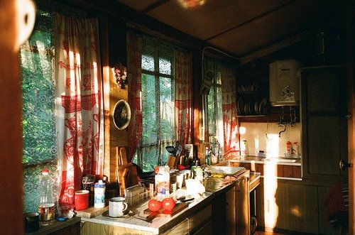 关于人生和爱情的唯美小清新句子带图片 我路过万家灯火而你才是我的归途1