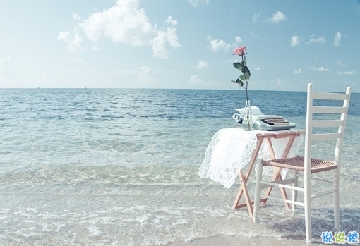 唯美诗意的说说带图片 我饮尽渔火明月秋色无边13